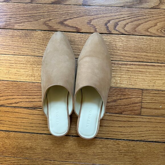 Nisolo Mariella Mule Slip-On - Sand - Size 8 - Picture 1 of 4